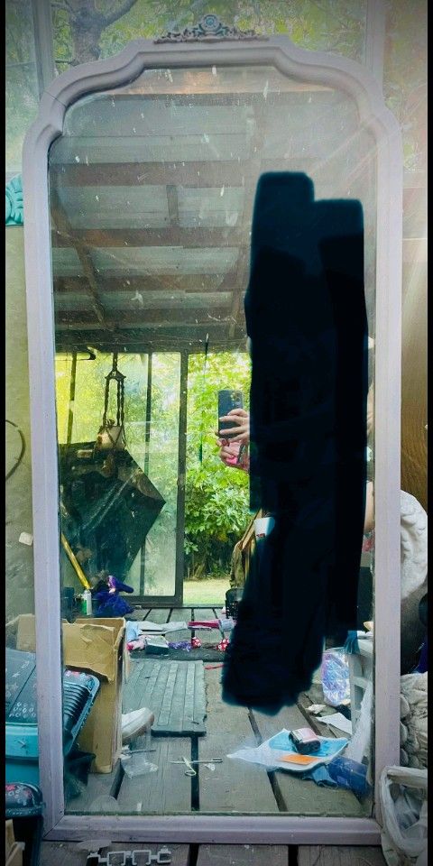 Huge Antique Mirror