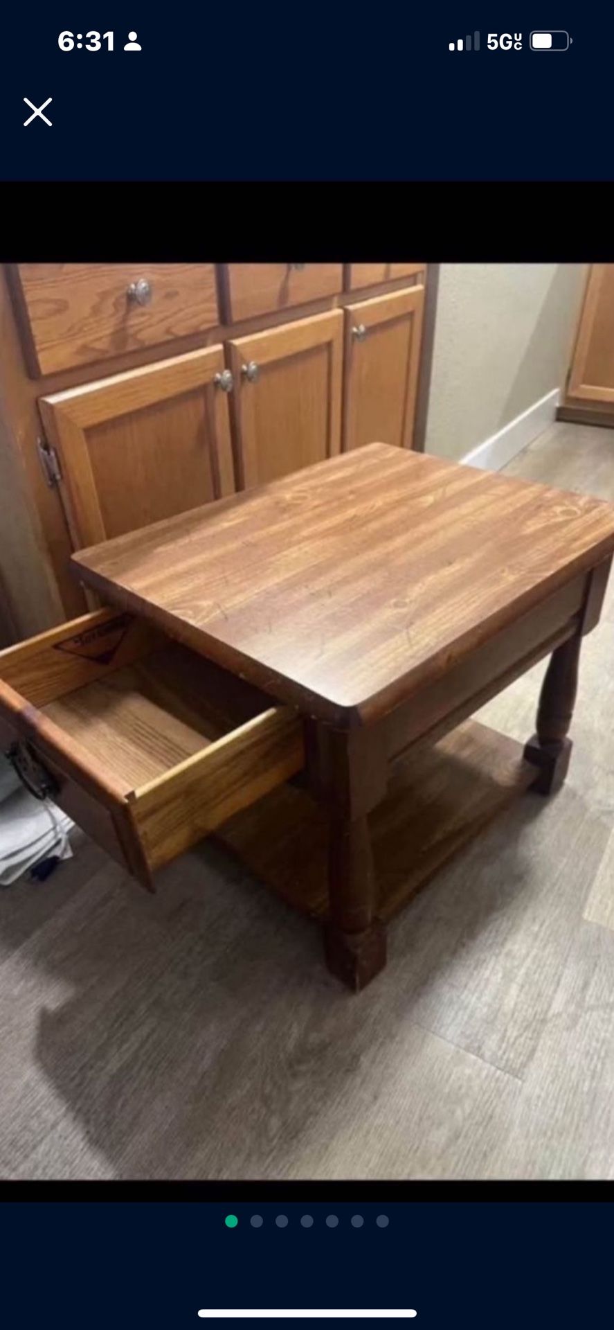 Moving Deal Good Condition Brown Nightstand Or End Table