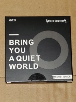 IDE11 Sleep Earplugs M1 Quiet Version