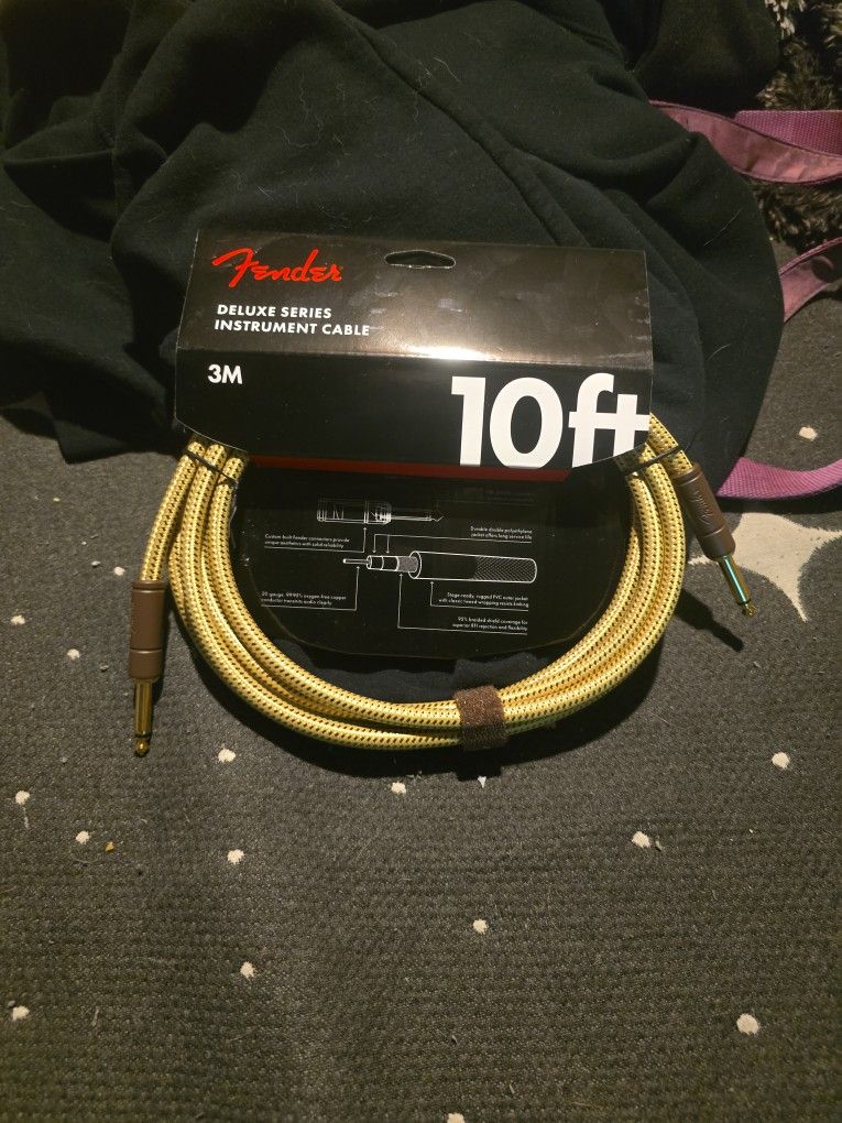 Fender Instrument Cable Brand New