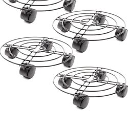 Rolling Plant Stands 4 Pieces 