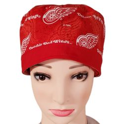 Detroit Red Wings Surgical Style Scrub Cap
