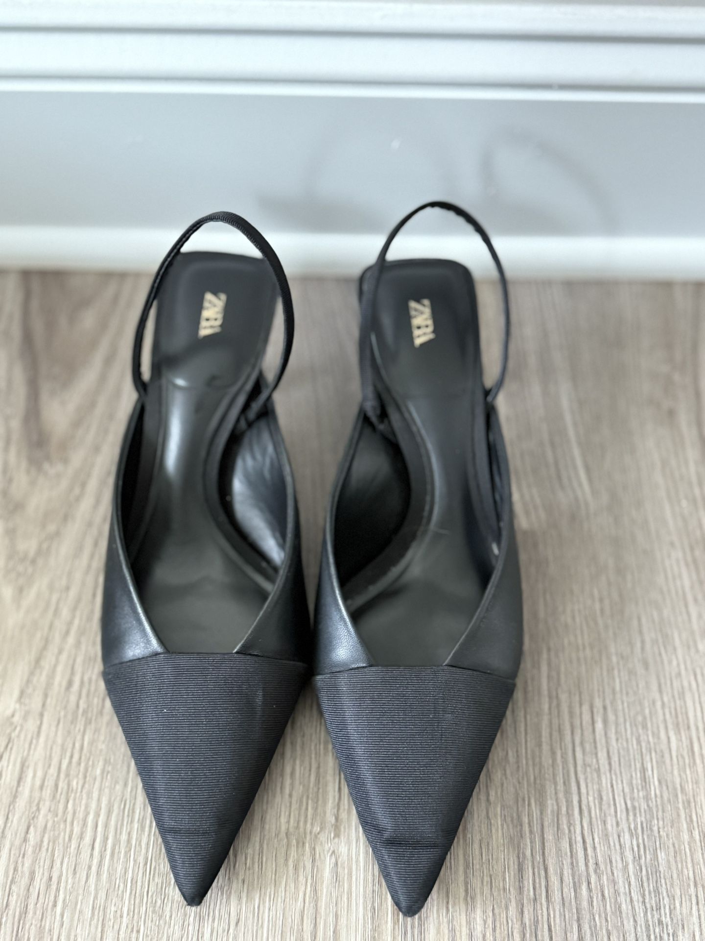Zara Slingback Womens Heels