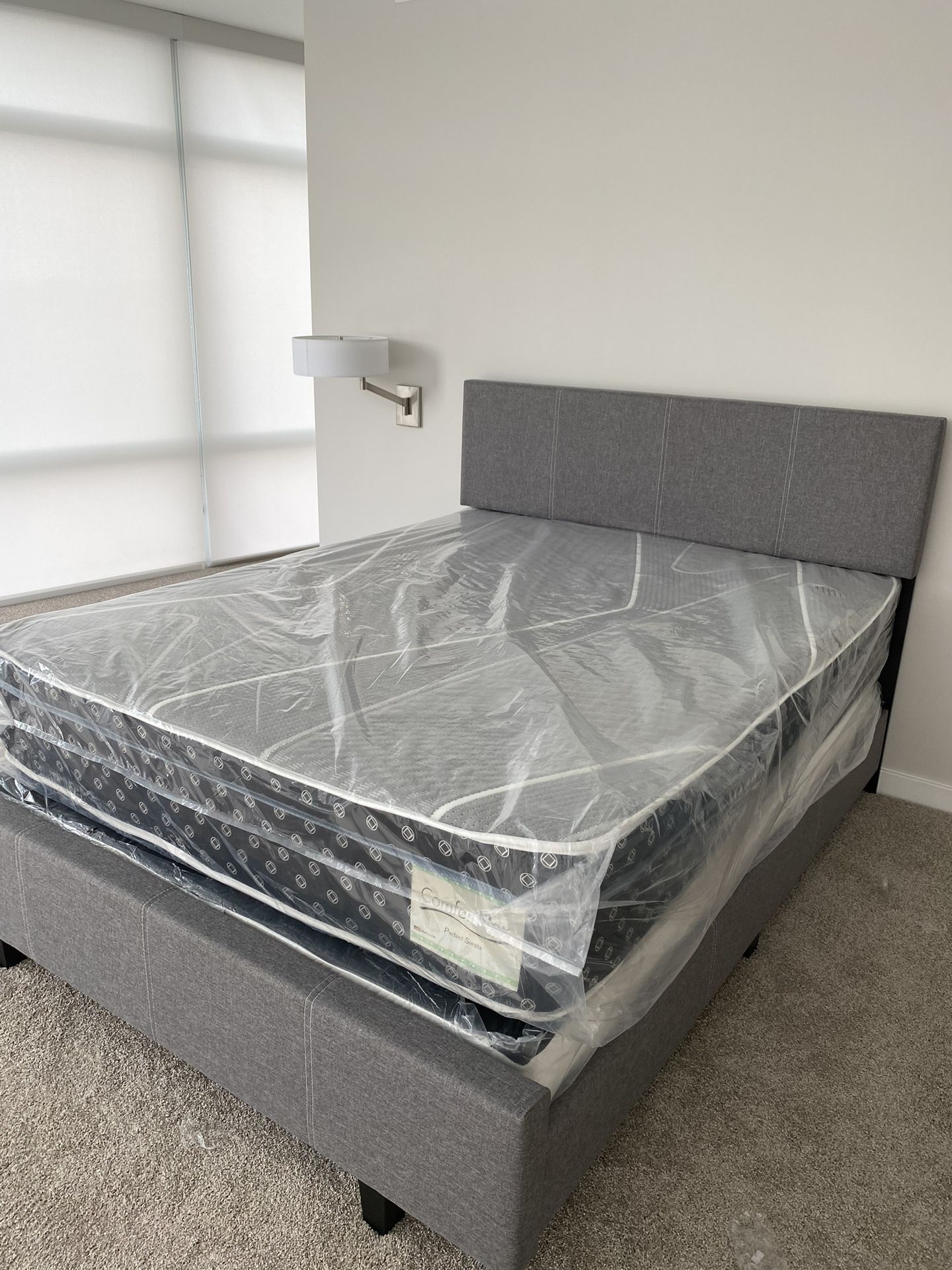 Queen Mattress Come With Headboard & Footboard And Box Spring - Same Day Delivery 