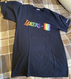 Los Angeles Lakers Pride T Shirt Medium
