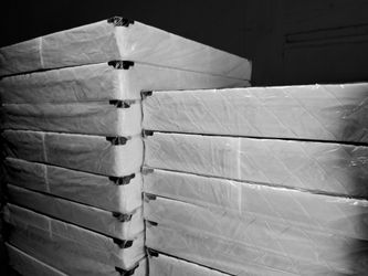 $120 Queen box-spring brand new free delivery same day