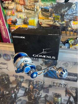 Brand new jigging slat water reel.