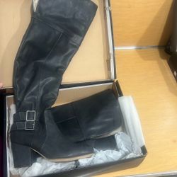 High Boots Charcoal Size 8