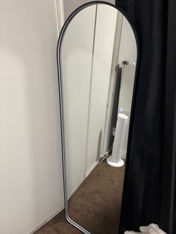 Mirror with LED light