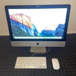 Apple iMac 21” (Mid 2011). Core i5 @ 2.70GHz 1TB. 8GB. El capitan 10.11. Office 2011