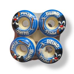 Blind Skateboard Wheels 51 mm Blue 