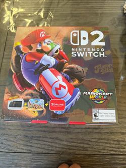 New sealed Nintendo Switch 2, Mario Kart bundle
