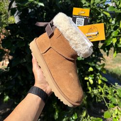 UGG Mini Bailey Mixed Bow ‘Chestnut’ Women / Men Sizes Sneakers / Shoes
