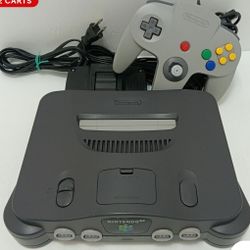 🎮 1. Nintendo 64 Console (w/ Controller + Cables) – $75