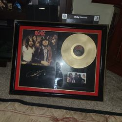 Signed By Angus Young ACDC PICTURE