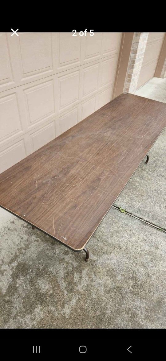 Folding Table 8ft