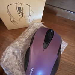 Cordless Mouse Purple