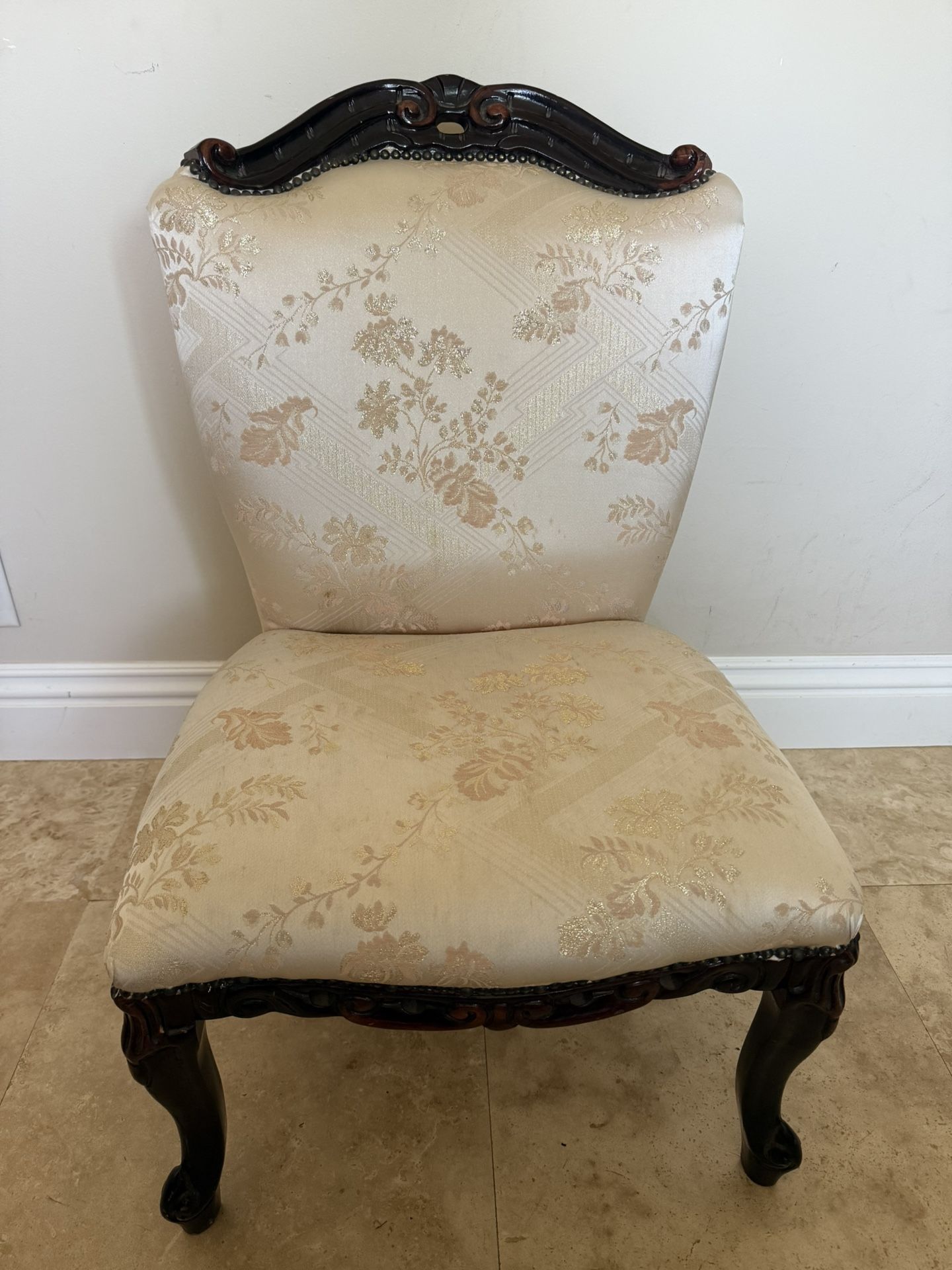 STUNNING 20th Century LOUIS XV SLIPPER CHAIR