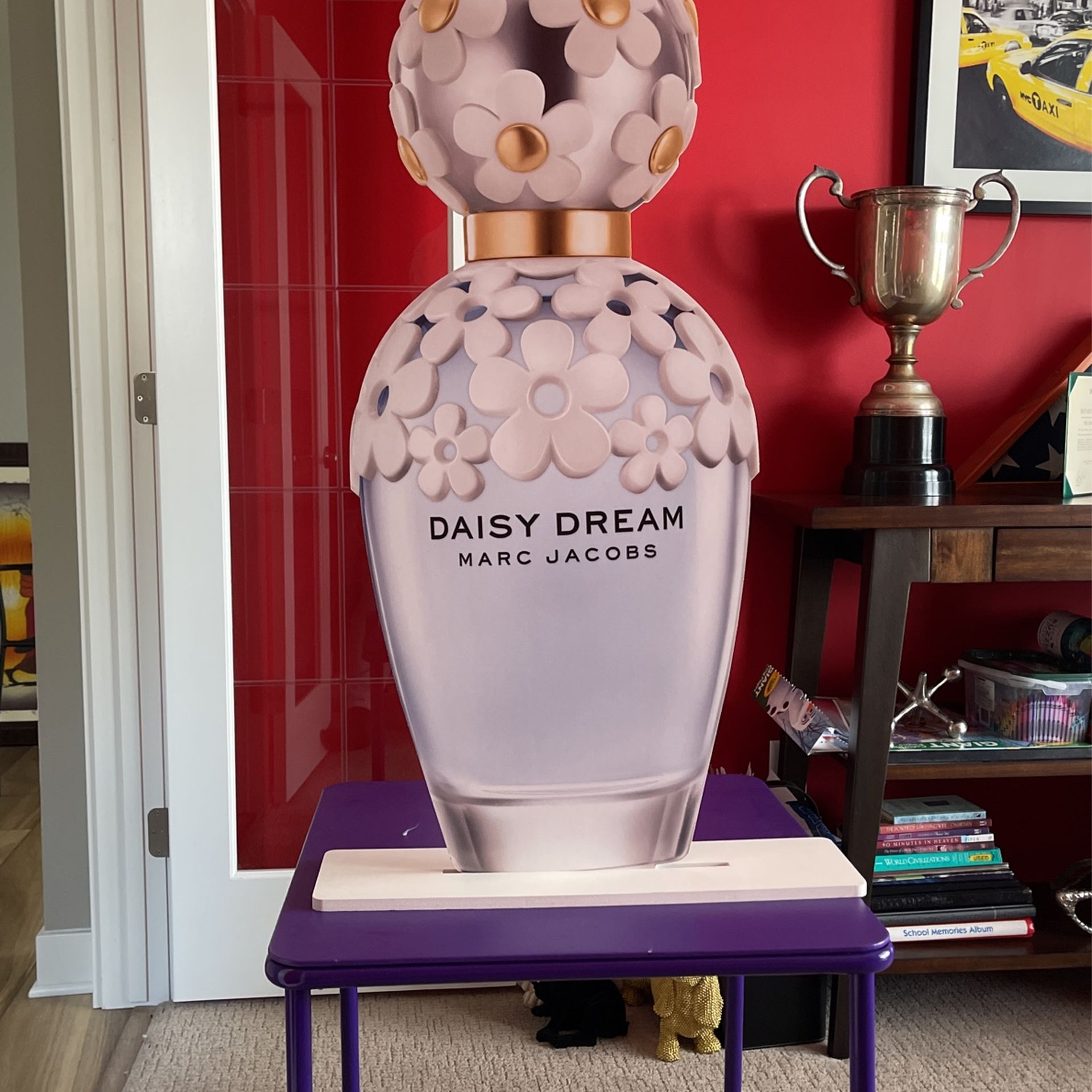 Marc Jacobs Perfume Bottle Placard