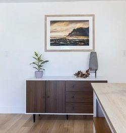 Mid-Century Sideboard / Buffet / Credenza - 3 drawer + Cabinet