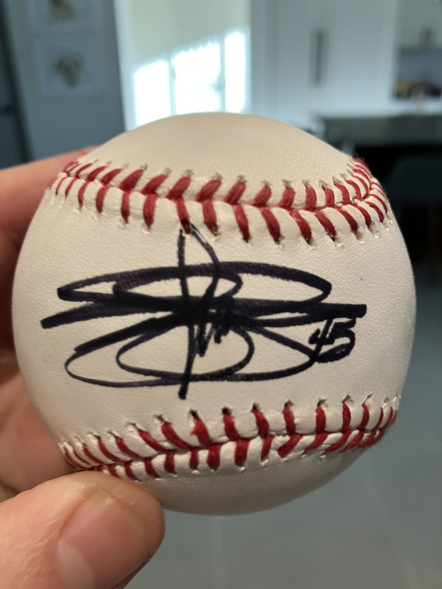 Drew Storen signed baseball