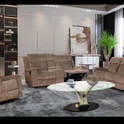 Sofa And Loveseat Couch Set 