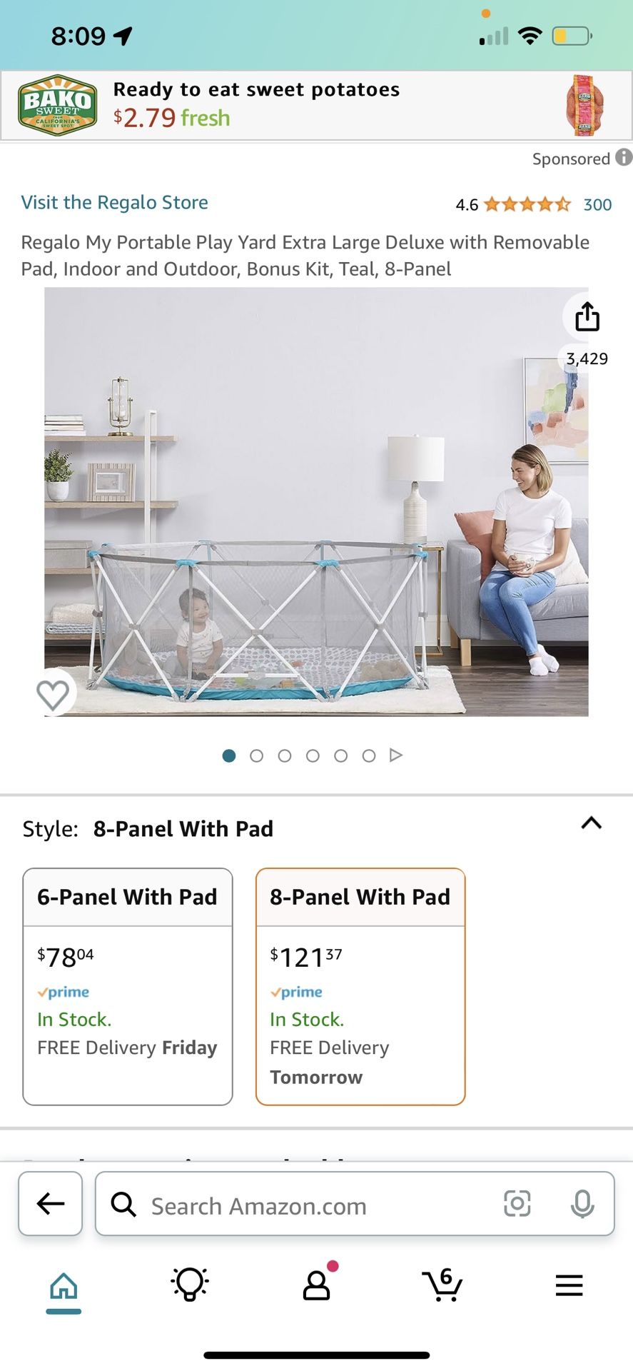 Regalo Play Yard XL deluxe