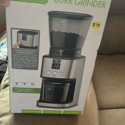 Burr grinder 
