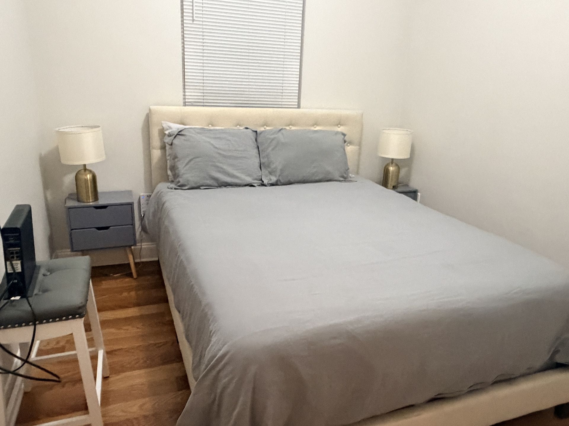 Queen Size bed And mattress