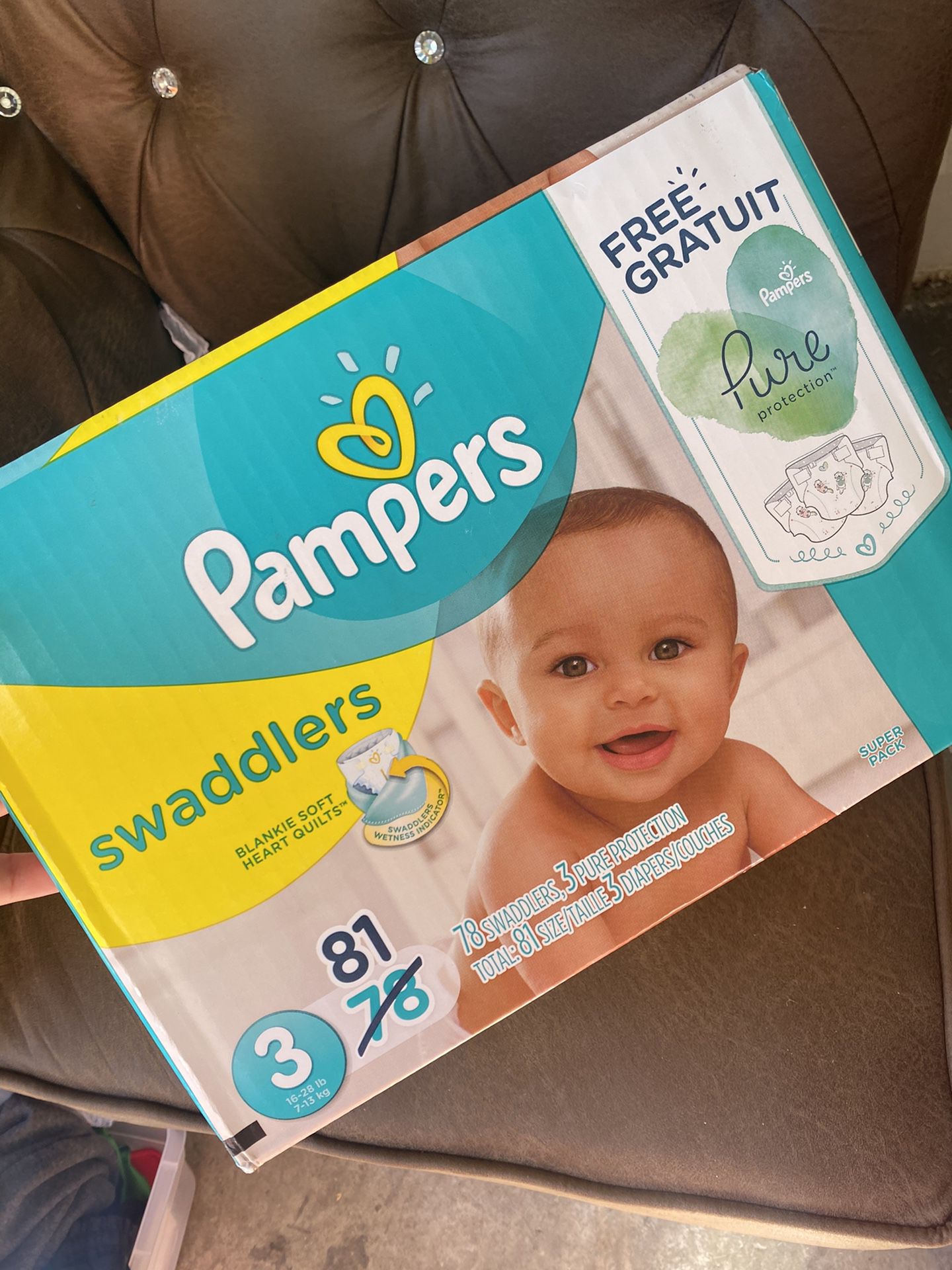 Pampers Diapers Size 3 NEW IN BOX NOT OPENED