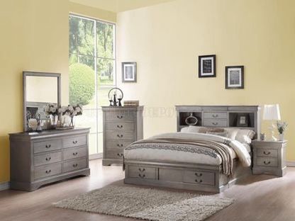 Brand New Grey 4 Piece Bedroom Set