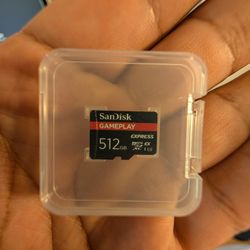 SanDisk 512gb Micro SD Express Card For Nintendo Switch 2