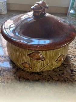 Ceramic Casserole Dish with Lid
