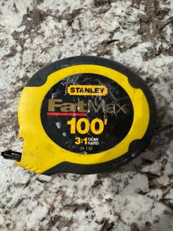 Stanley FatMax 100 ft tape measure