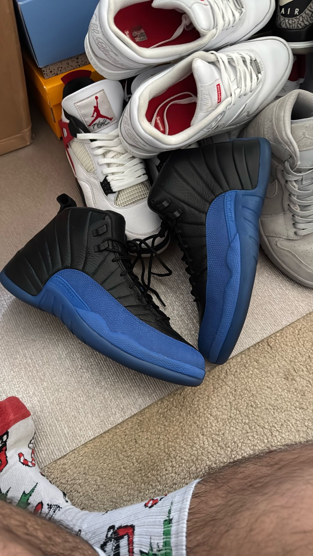 Jordan 12 “Black Game Royal”