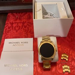 Micheal Kors Access Watch Gold
