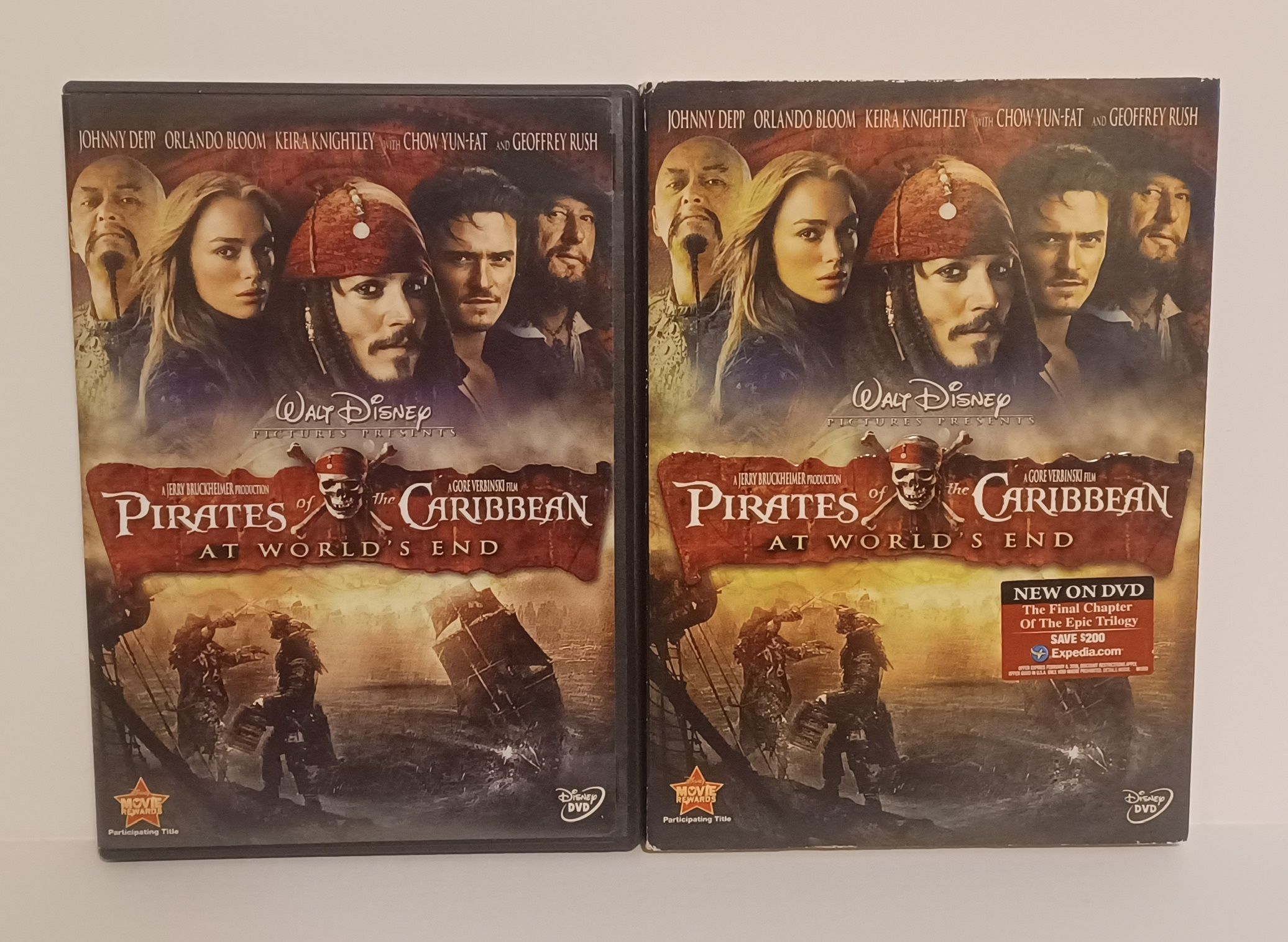 Pirates of The Caribbean: At World’s End 2007 DVD - Widescreen W/ Slipcover