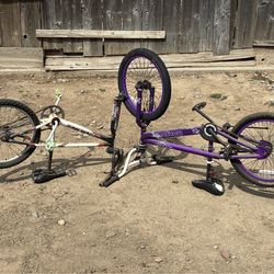 Two Bikes (Mongoose And Redline)