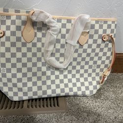 Louis Vuitton white purse