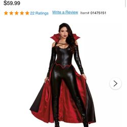 Halloween Costume Princess Of Darkness Adult Extra Large