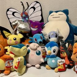 Pokémon Plush Bundle Pokémon Center Gengar (2019) and XL Snorlax!