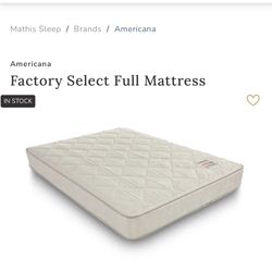 Full Mattress 