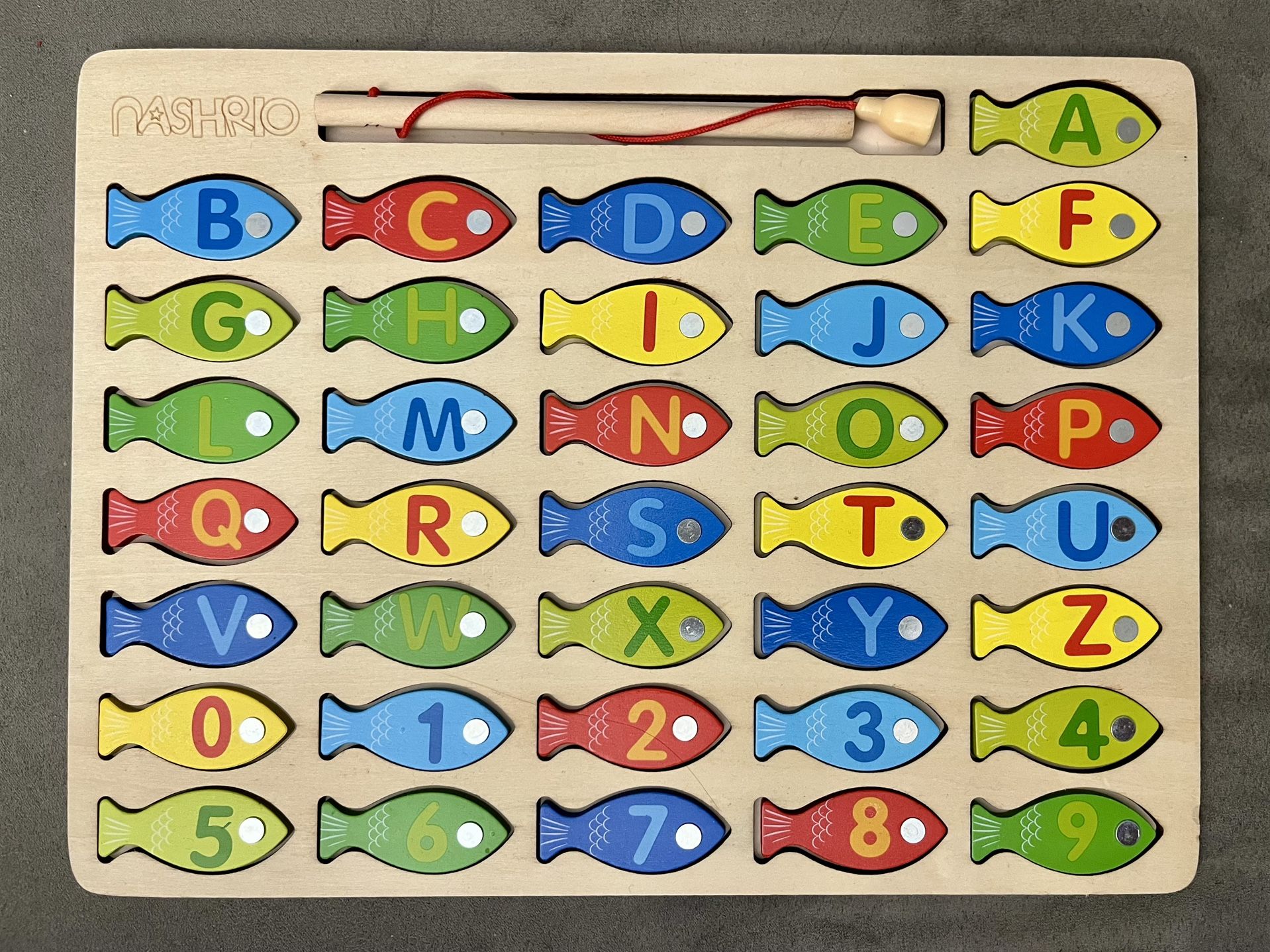 Alphabets Fishing game