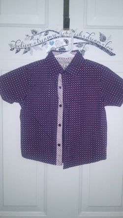 Boys 4t Button Up Top