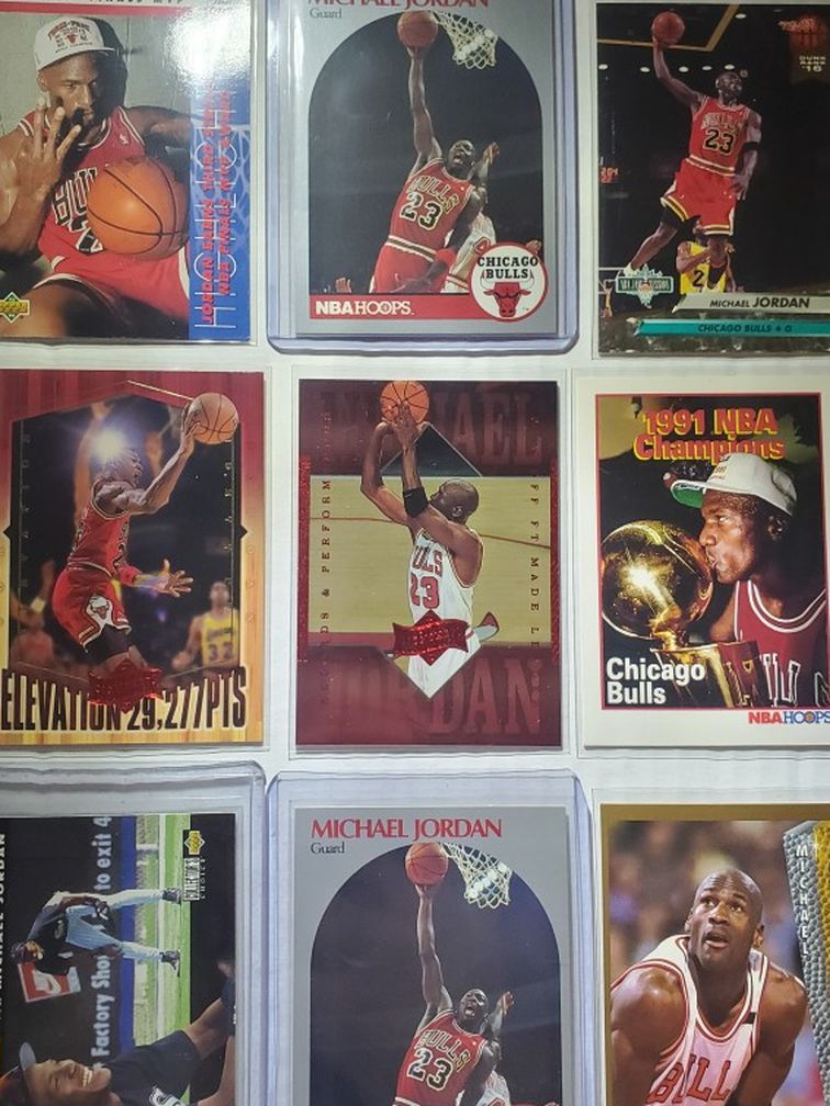 Michael Jordan Basketball Card Lots