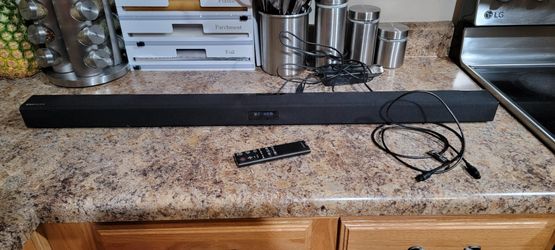 Samsung Sound Bar 37" Con Control Y Cable Optical