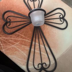 Cross - Candle Holder  