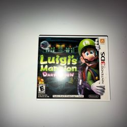 Luigis Mansion Nintendo 3DS