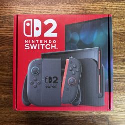 Brand New Nintendo Switch 2 + Mario Kart World Bundle