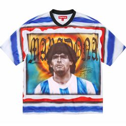 Supreme Maradona Soccer Jersey Multicolor 